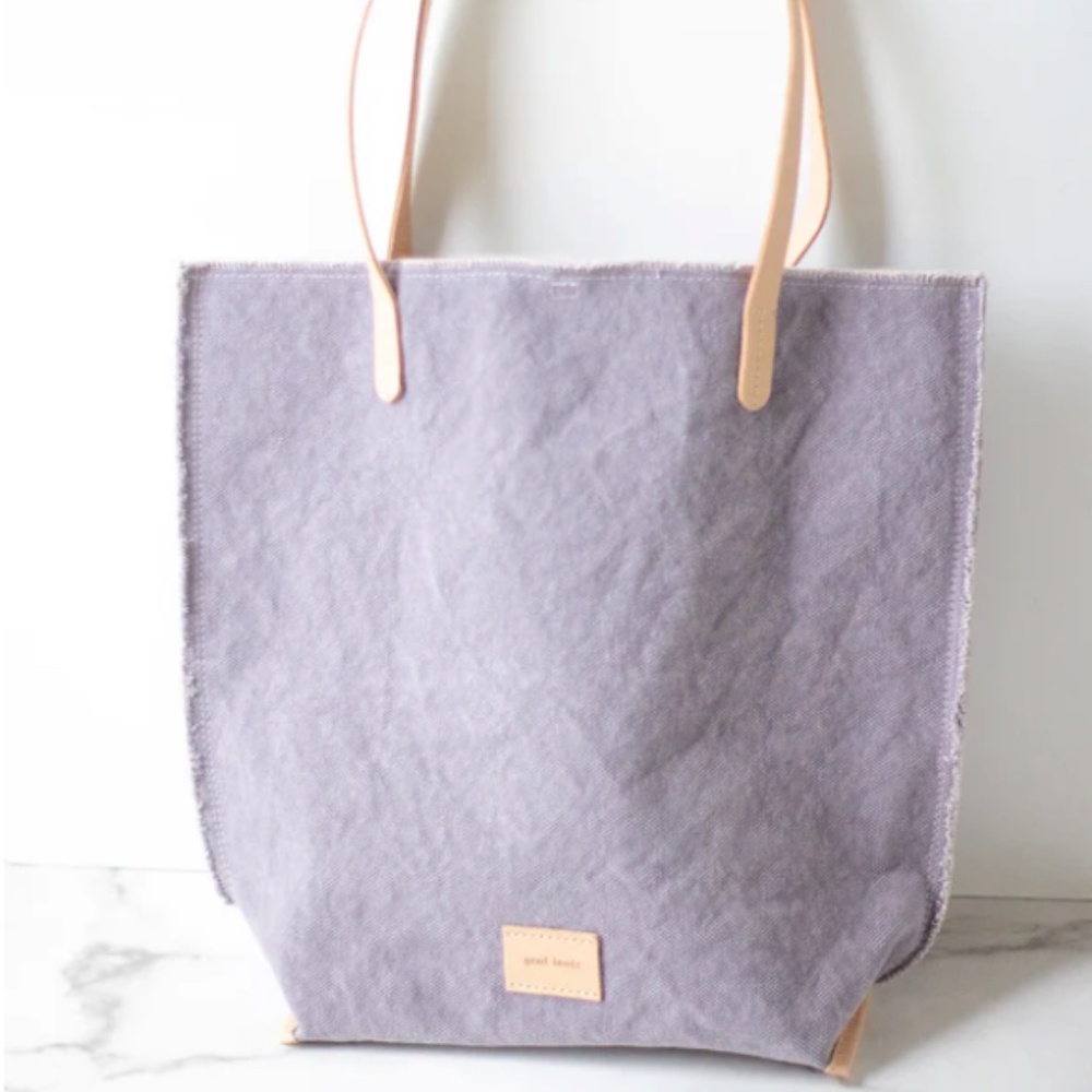 Graf Lantz Hana Canvas Tote in Thistle